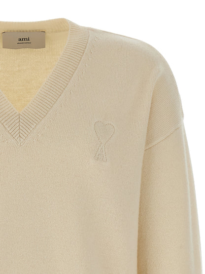 Puff logo patch sweater Sweater, cardigans