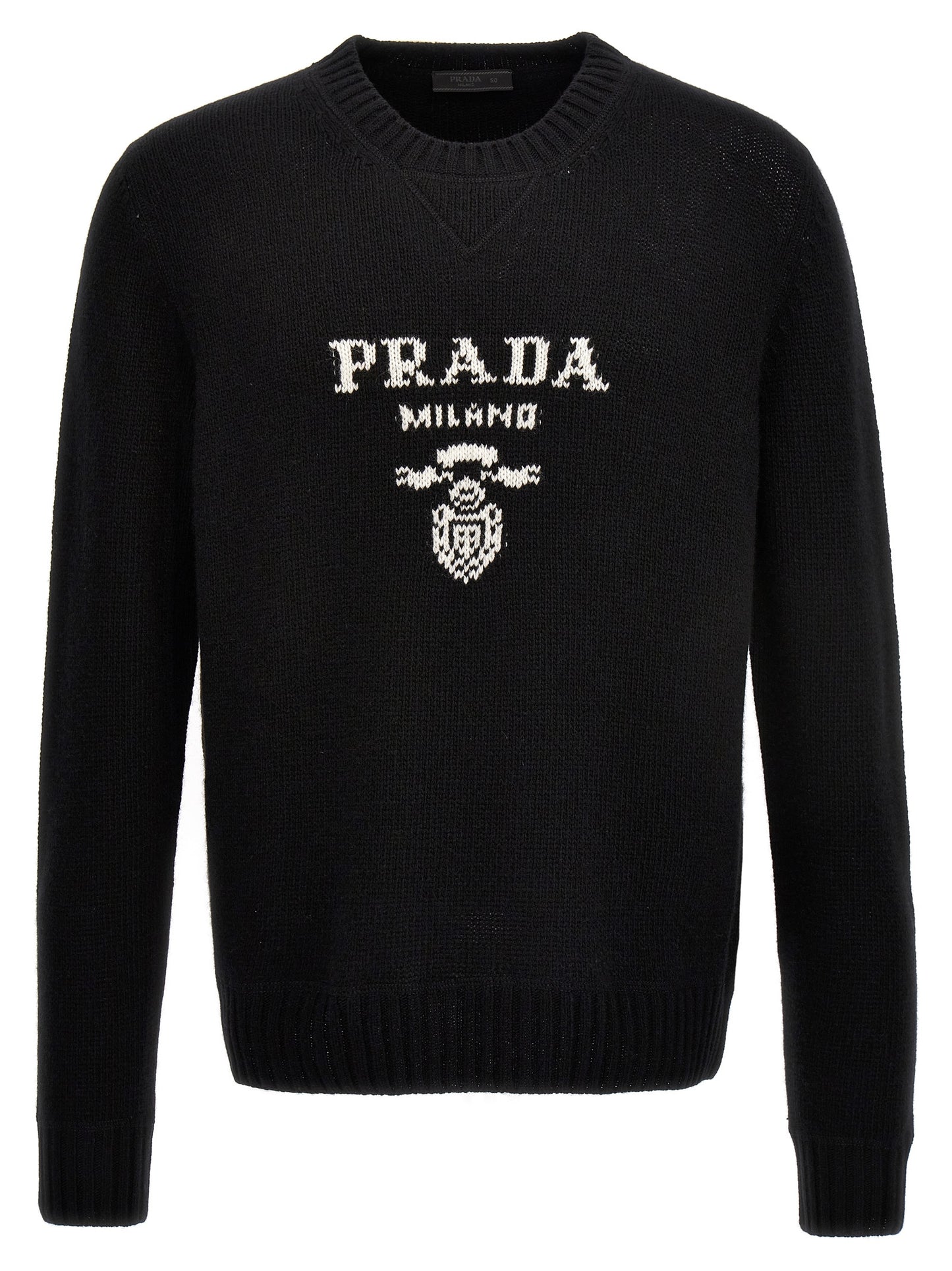 Logo intarsia sweater Sweater, cardigans