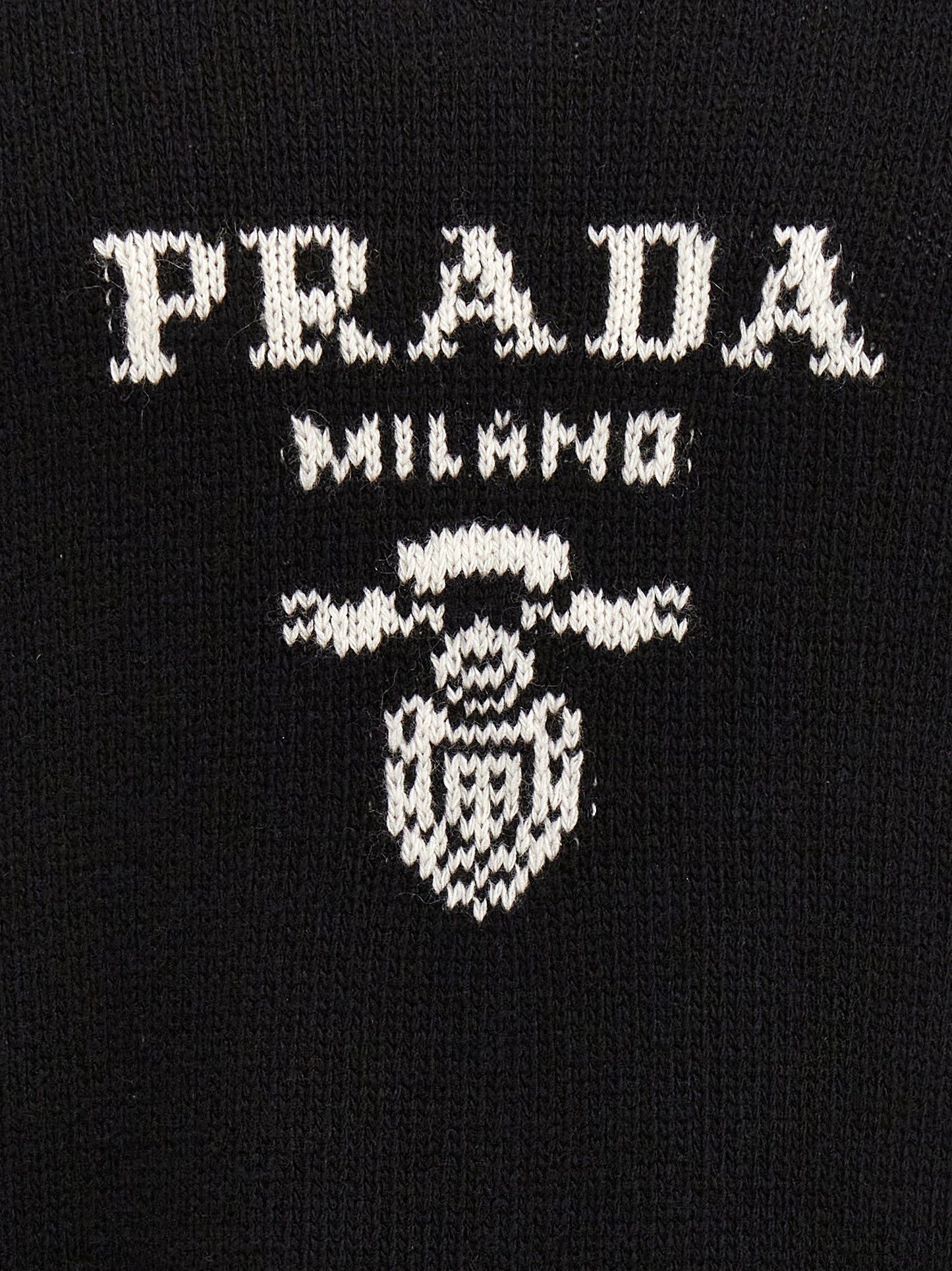 Logo intarsia sweater Sweater, cardigans