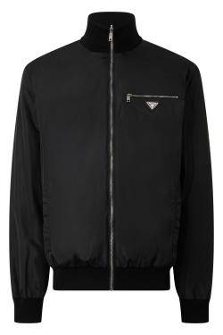 Prada Reversible bomber in technical fabric