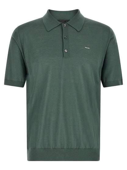Wool polo shirt Polo