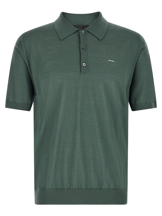 Wool polo shirt Polo