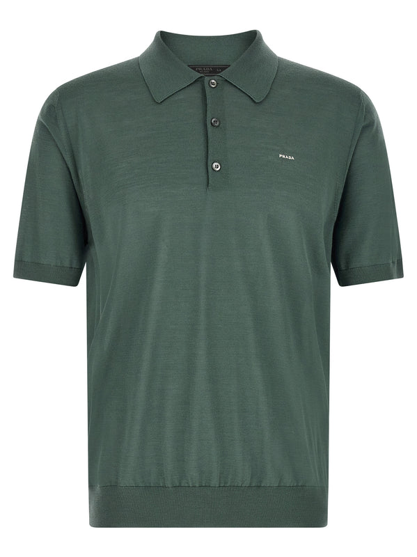 Wool polo shirt Polo
