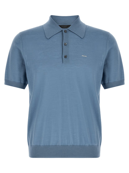 Wool polo shirt Polo