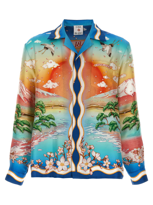 'Cuban Collar Tennis Club' shirt Shirt, blouse