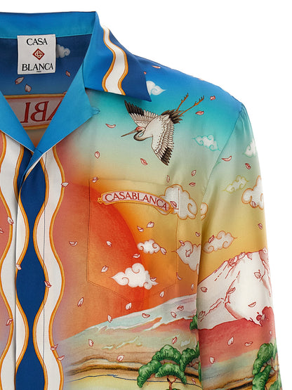 'Cuban Collar Tennis Club' shirt Shirt, blouse