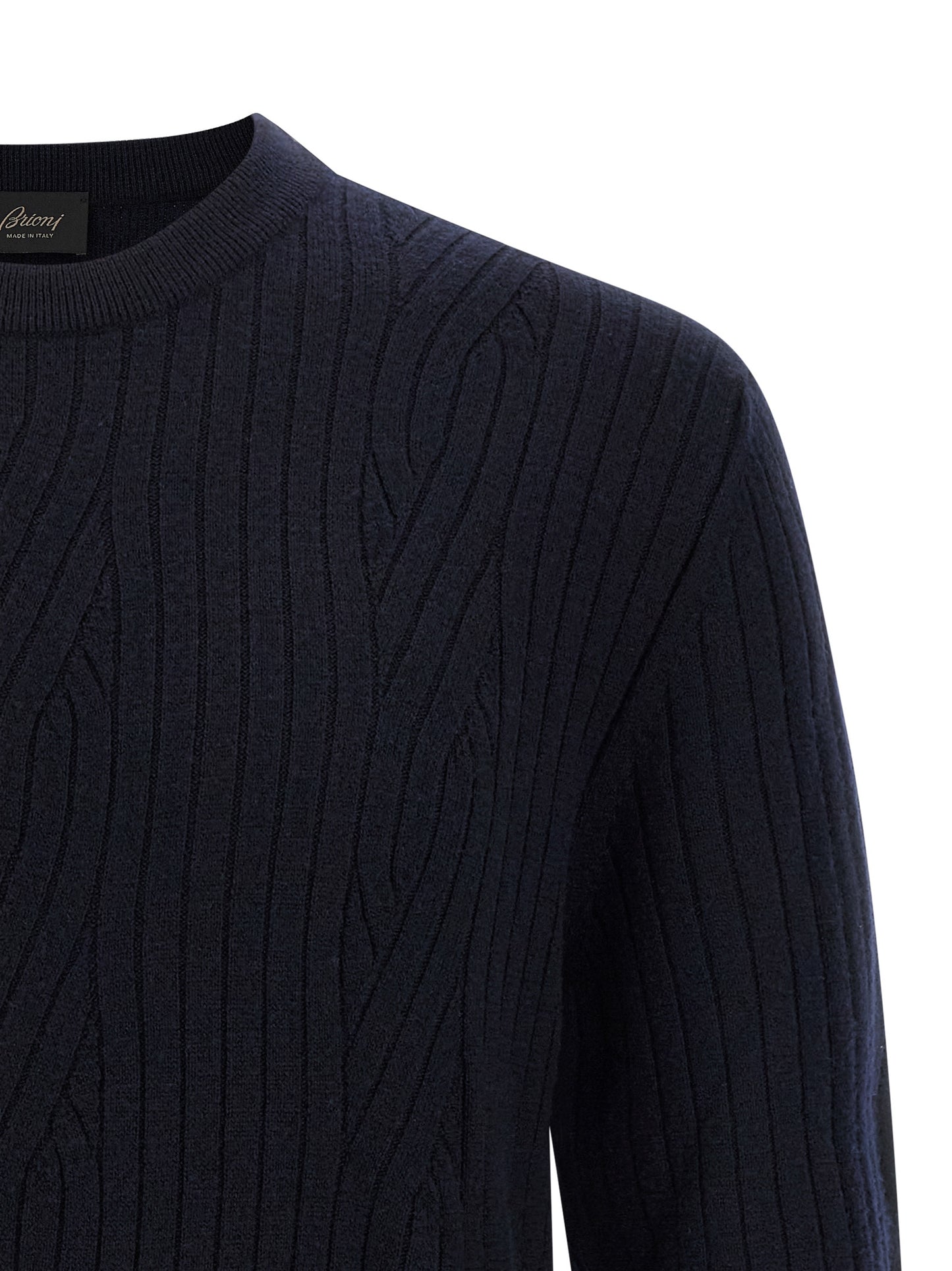Ribbed and braid sweater Sweater, cardigans