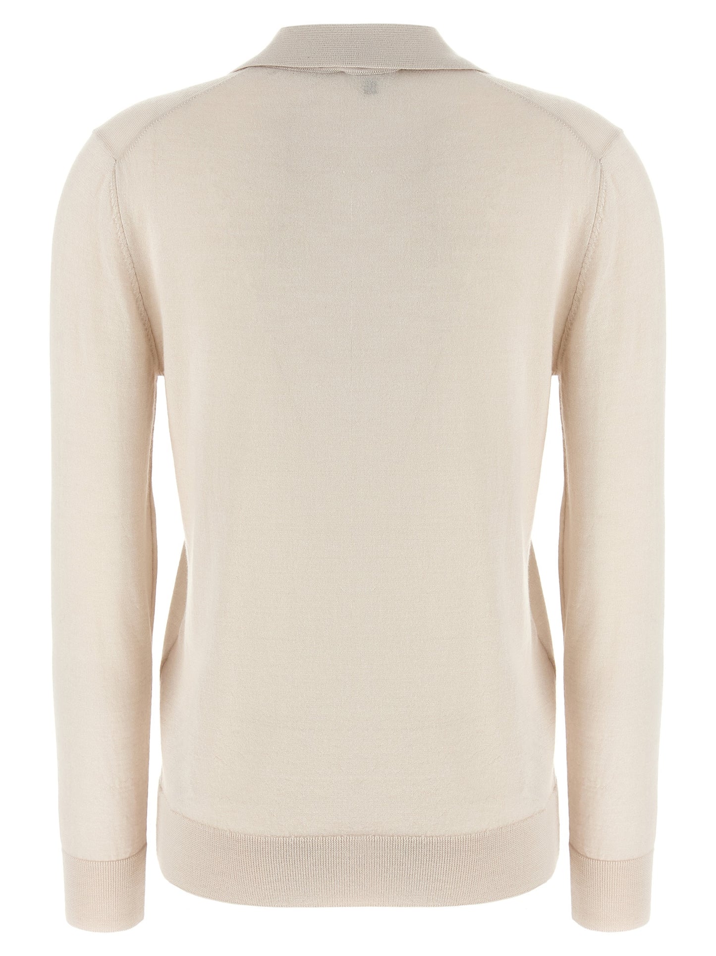 Cashmere and silk polo shirt Polo