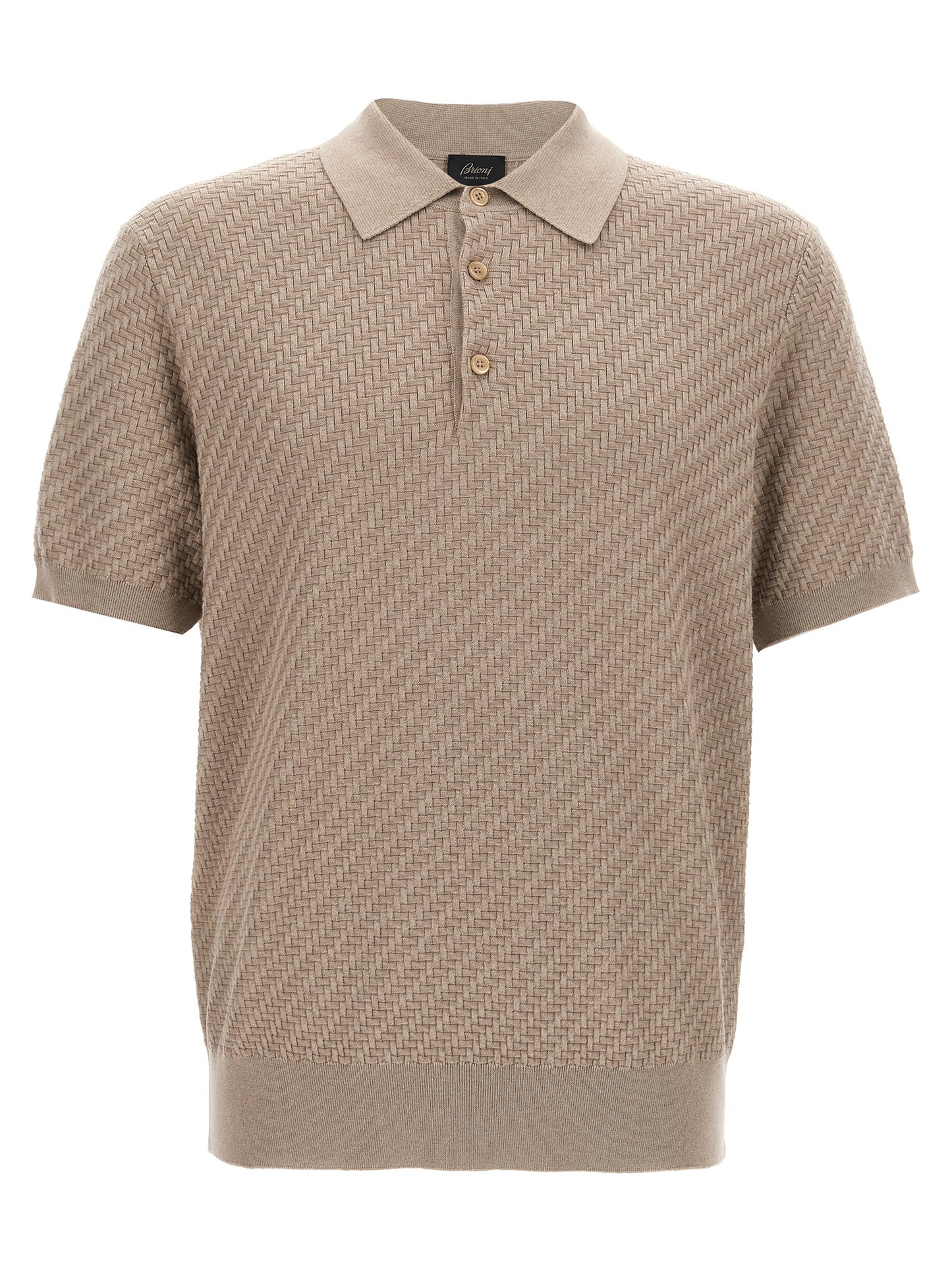 Knit polo shirt Polo