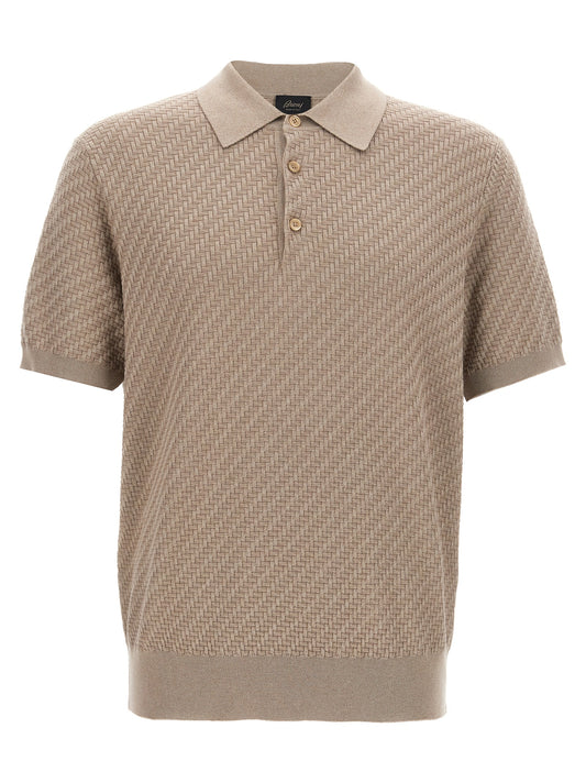 Knit polo shirt Polo