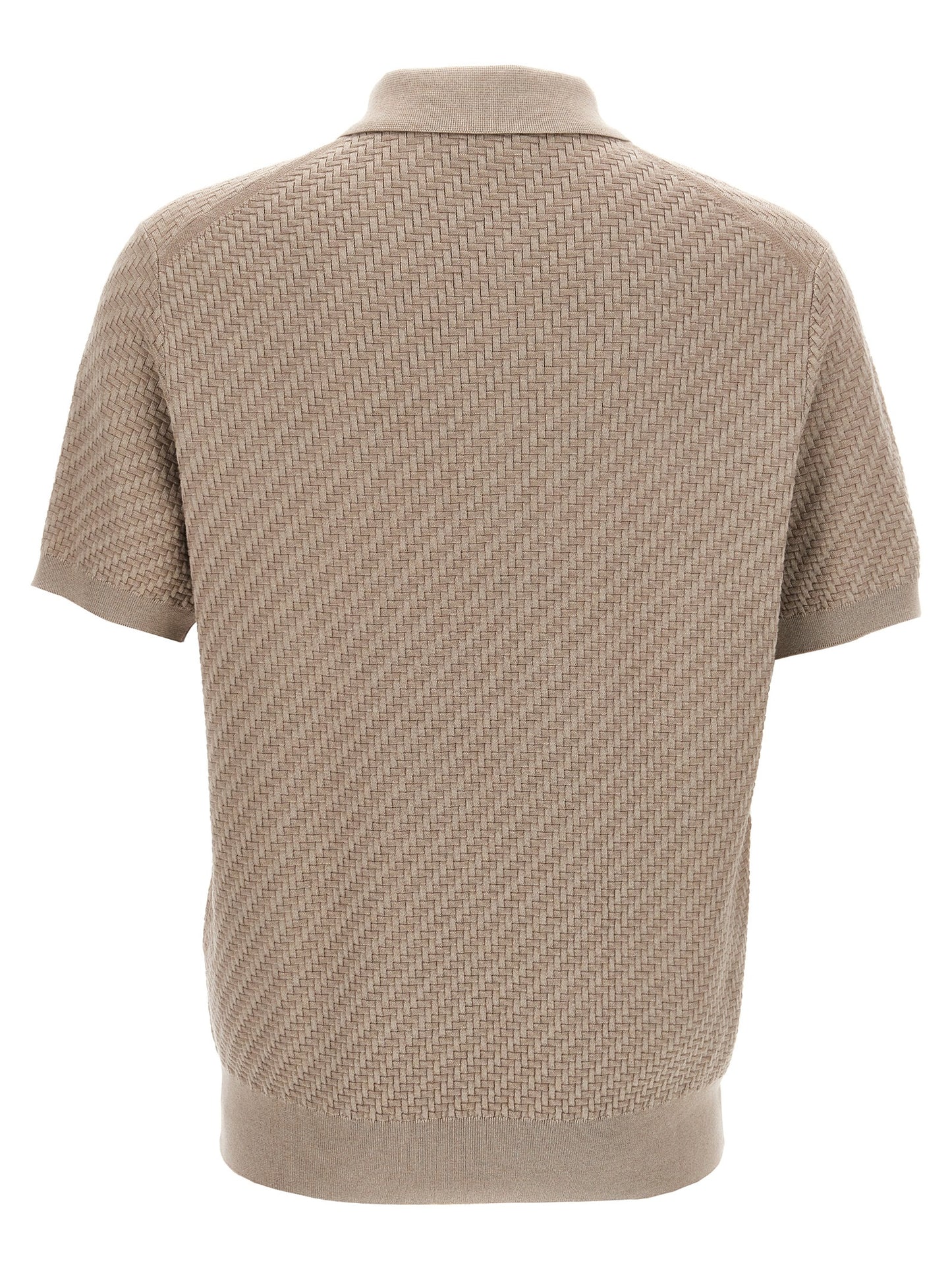 Knit polo shirt Polo