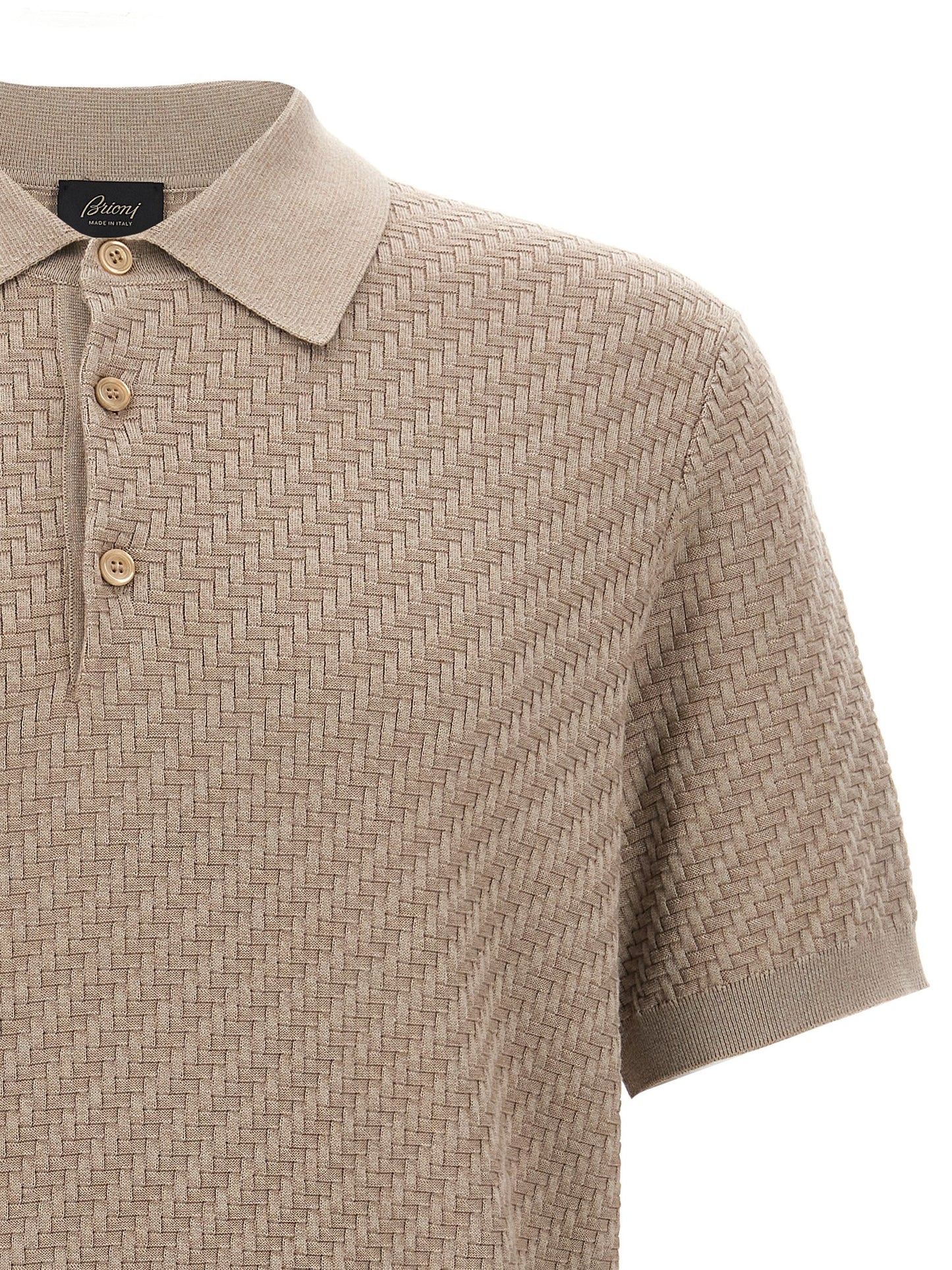 Knit polo shirt Polo