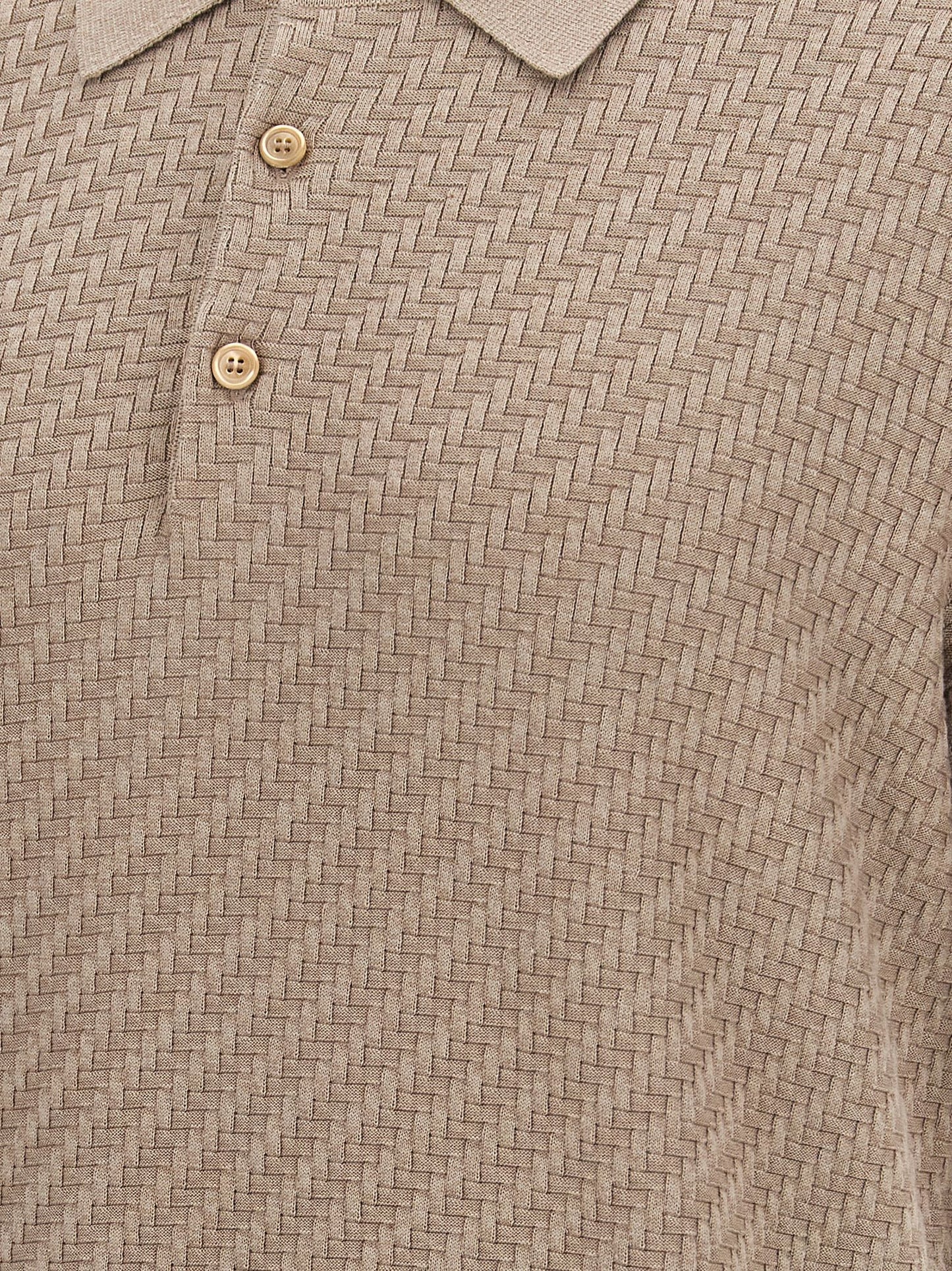 Knit polo shirt Polo