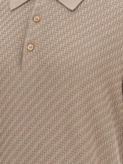 Knit polo shirt Polo