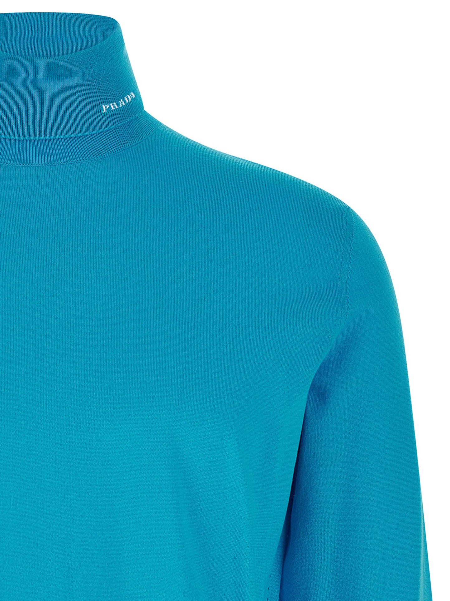 Logo intarsia turtleneck sweater Sweater, cardigans