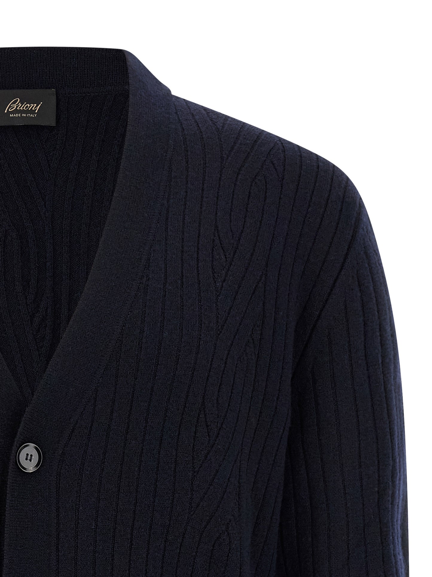 Ribbed and braid cardigan Sweater, cardigans