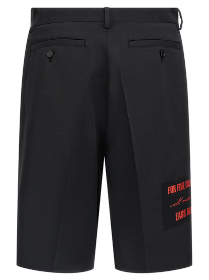 Patch Bermuda shorts Bermuda, short