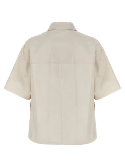 Nappa leather shirt Shirt, blouse