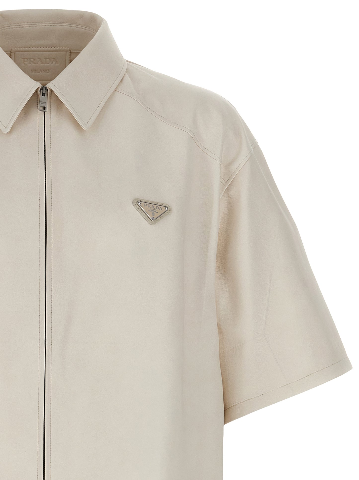 Nappa leather shirt Shirt, blouse