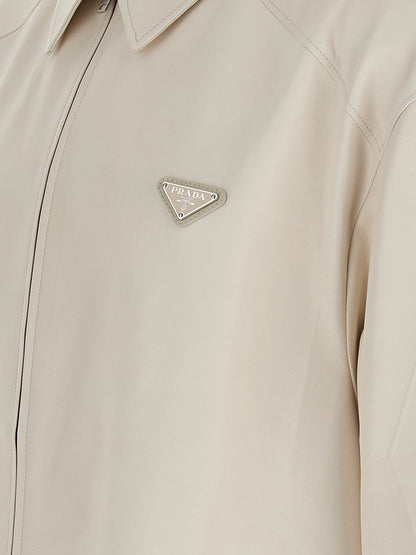 Nappa leather shirt Shirt, blouse