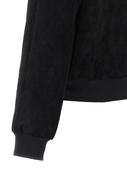 Suede bomber jacket Down jacket, Parka, Casual jackets