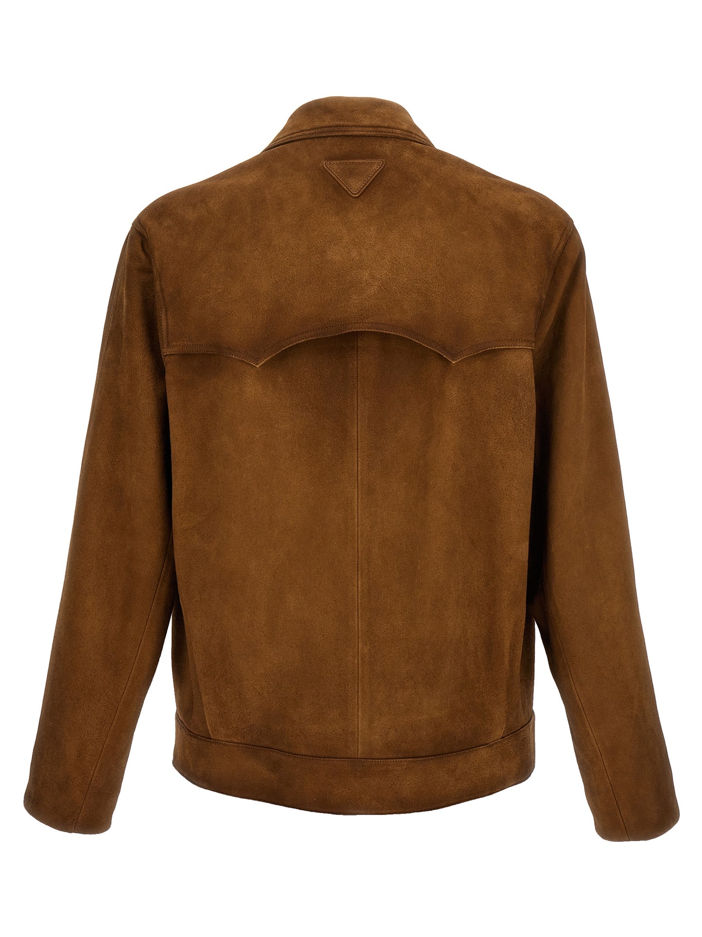 Suede blouson Down jacket, Parka, Casual jackets