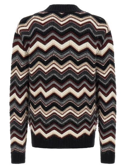 Zigzag cardigan Sweater, cardigans