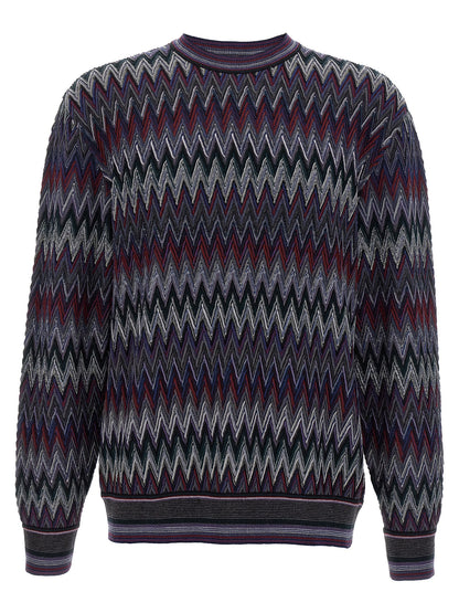 Zigzag pattern sweater Sweater, cardigans