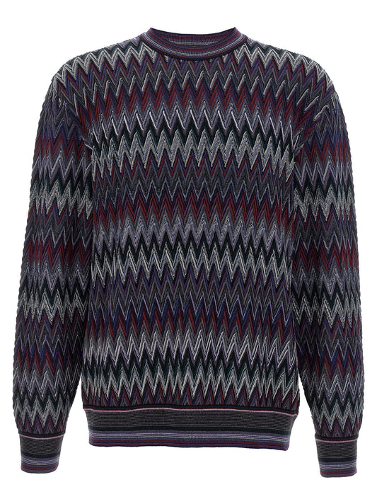 Zigzag pattern sweater Sweater, cardigans