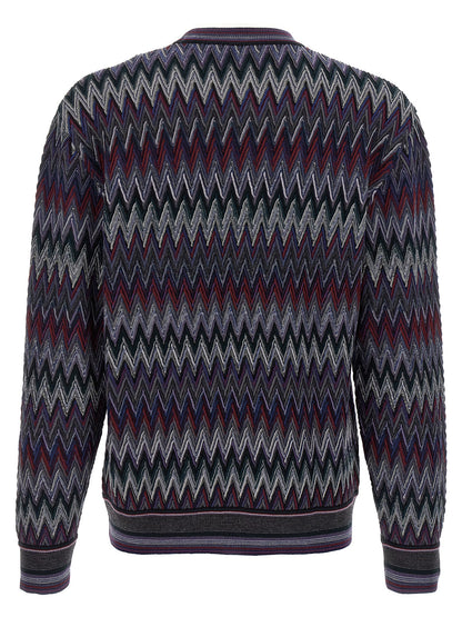 Zigzag pattern sweater Sweater, cardigans
