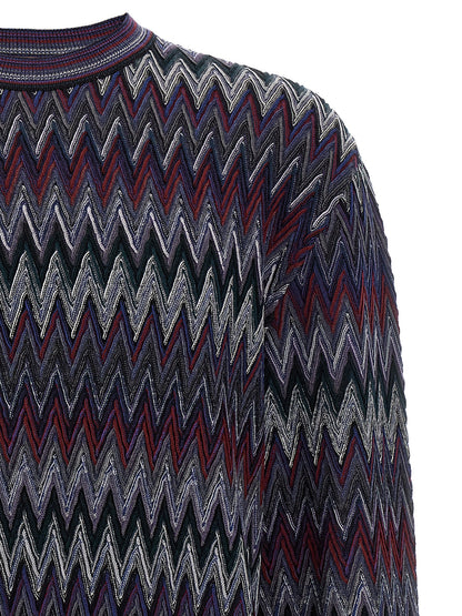 Zigzag pattern sweater Sweater, cardigans