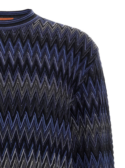 Zigzag pattern sweater Sweater, cardigans