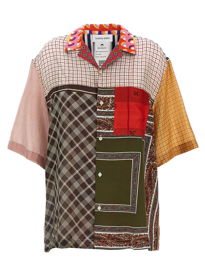 'Regenerated Silk Scarves Bowling' shirt Shirt, blouse
