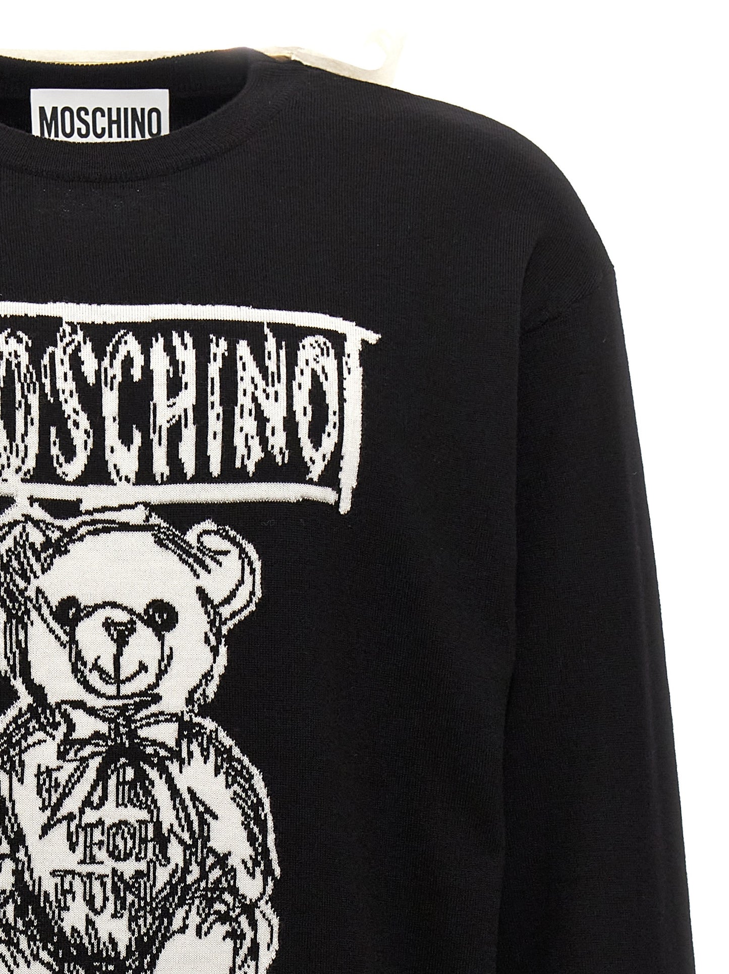 Logo intarsia sweater Sweater, cardigans