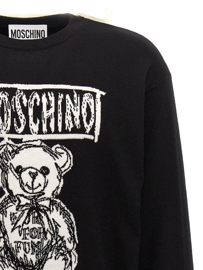 Logo intarsia sweater Sweater, cardigans