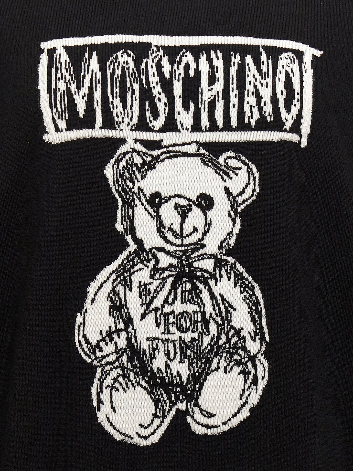 Logo intarsia sweater Sweater, cardigans