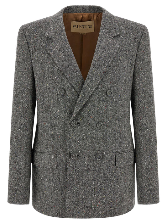 Blazer Valentino Garavani Tweed Donegal Blazer