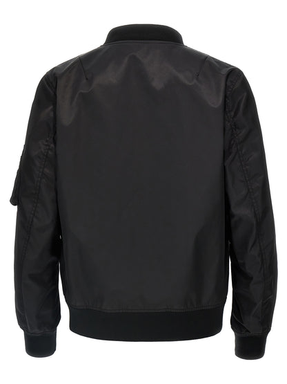 Valentino Garavani logo bomber jacket Piumini, Parka, Giacche casual