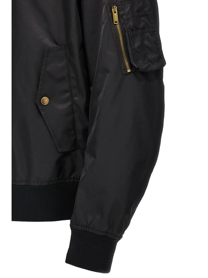 Valentino Garavani logo bomber jacket Piumini, Parka, Giacche casual