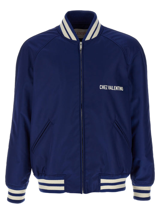 Valentino Garavani 'Chez Valentino' bomber jacket Down jacket, Parka, Casual jackets