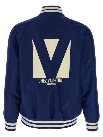Valentino Garavani 'Chez Valentino' bomber jacket Down jacket, Parka, Casual jackets