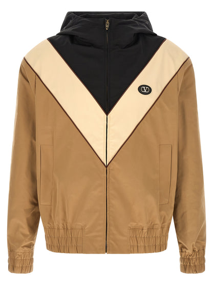 Valentino Garavani 'Valentino' windbreaker Down jacket, Parka, Casual jackets