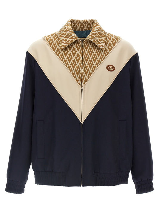 Valentino Garavani 'Tout la V' jacket Down jacket, Parka, Casual jackets