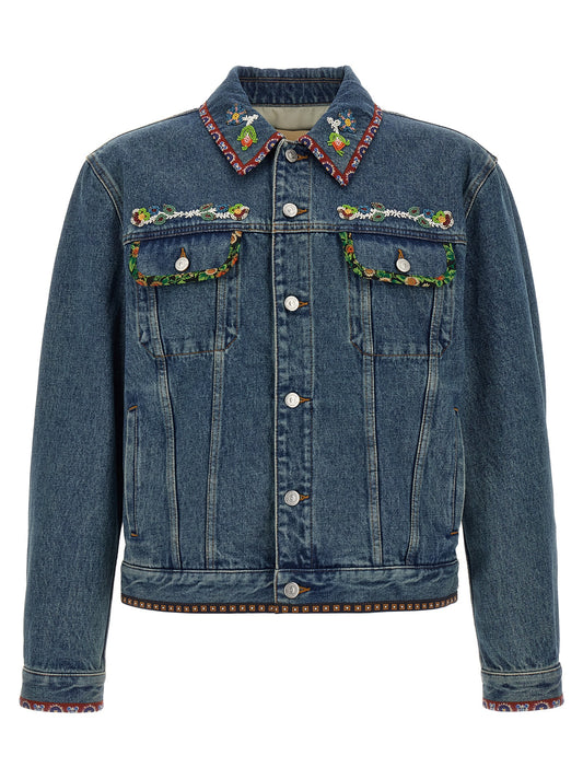 Valentino Garavani denim jacket Casual jackets, parka