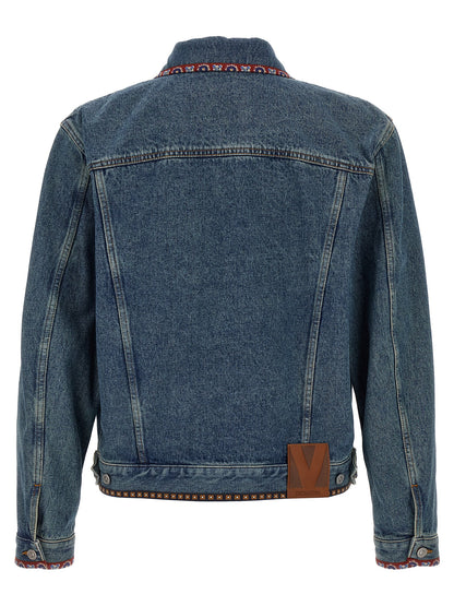 Valentino Garavani denim jacket Casual jackets, parka