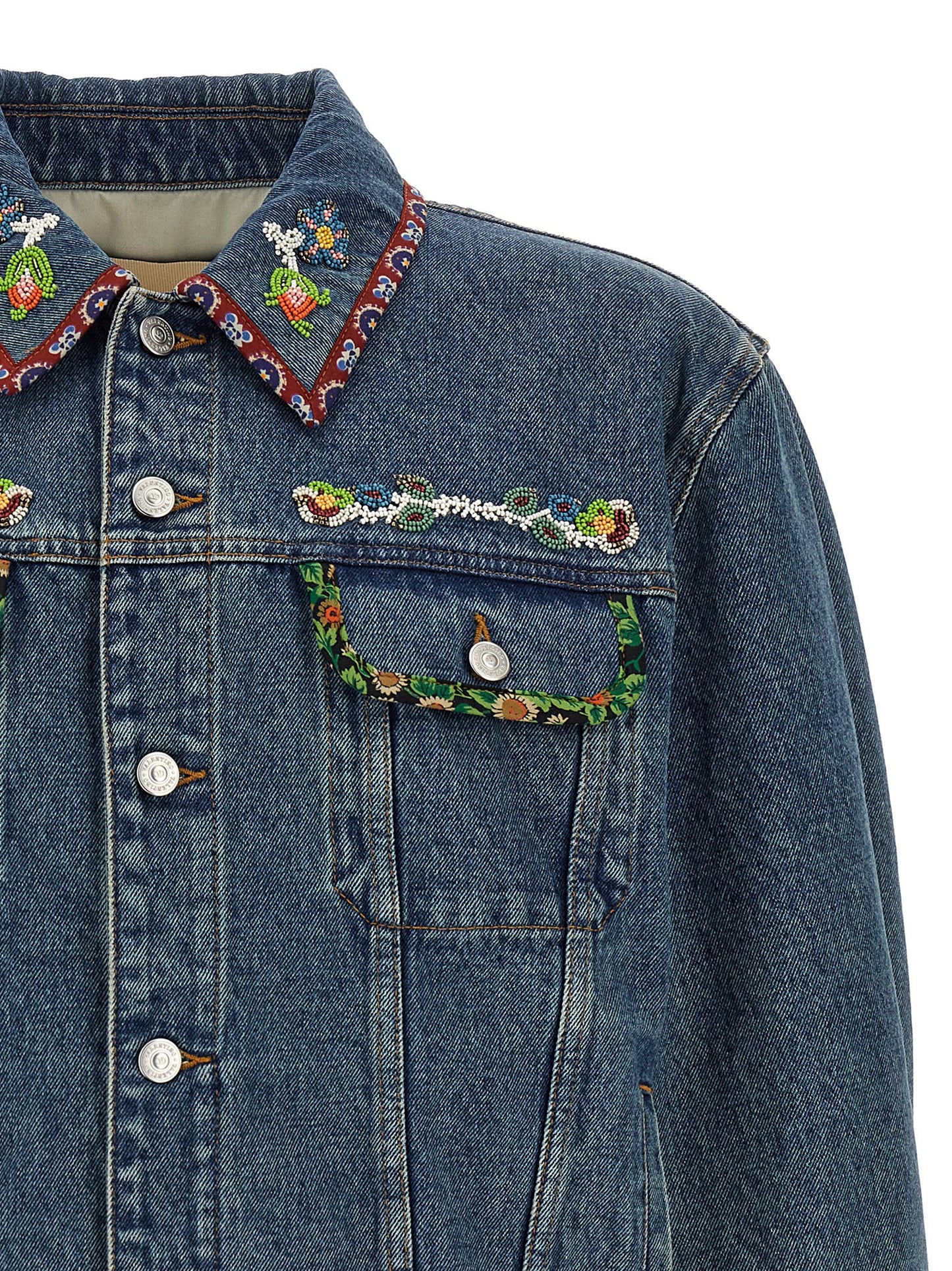 Valentino Garavani denim jacket Casual jackets, parka