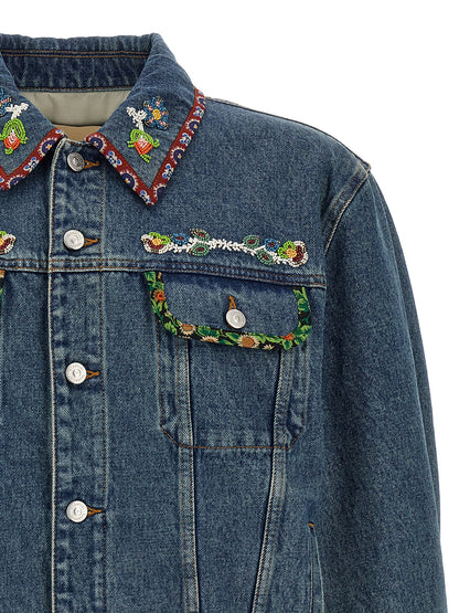 Valentino Garavani denim jacket Casual jackets, parka
