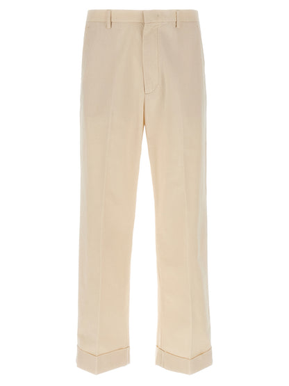 Valentino Garavani turn-up trousers Pants