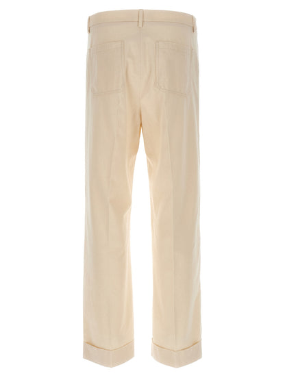 Valentino Garavani turn-up trousers Pants