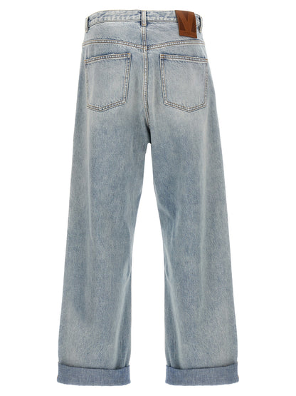 Valentino Garavani turn-up jeans Jeans